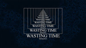 Infinity Mirror Quote Dark Background Wallpaper