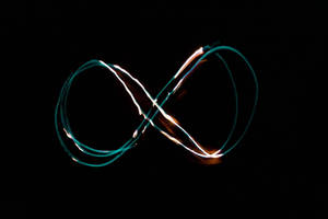 Infinity Symbol Green Wallpaper