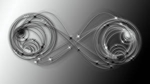 Infinity Symbol Wire Wallpaper