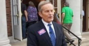 Influential Political Figure, Todd Akin, Making A Public Speech Wallpaper