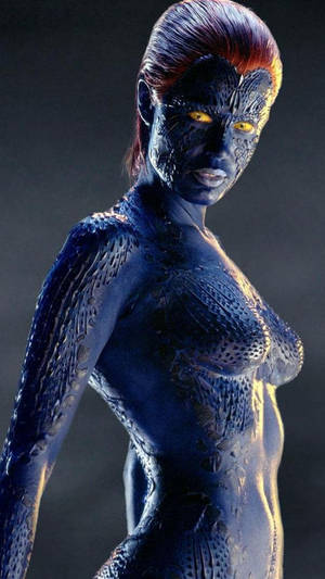 Infuriated Mystique Wallpaper