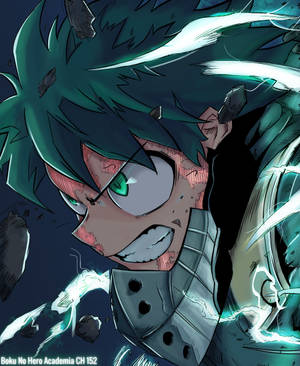 Infuriated Villain Deku Wallpaper