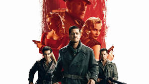 Inglourious Basterds Bloodstain Pattern Wallpaper