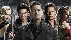 Inglourious Basterds Grunge Background Wallpaper