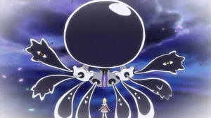 Ink Black Nihilego Wallpaper