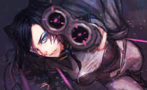 Innocent Pino Of Ergo Proxy Playing With Toy Wallpaper