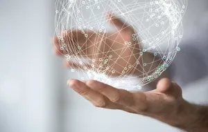 Innovative Global Tech Figure Wallpaper