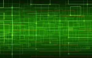 Innovative Green Technology Concept Wallpaper