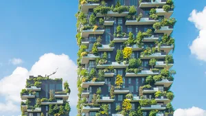 Innovative Green Technology In Action Wallpaper