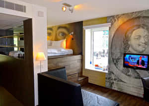 Inntel Hotel Zaandam Room Interior Wallpaper