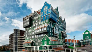 Inntel Hotel Zaandam With Big Cloud Wallpaper