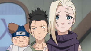 Ino-shika-cho Trio Unleashed Wallpaper