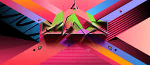 Inscrutable Pink Pattern Wallpaper