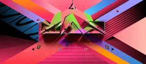 Inscrutable Pink Pattern Wallpaper