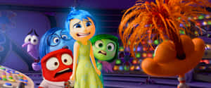 Inside Out Characters Headquarters Wallpaper