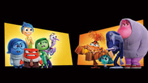 Inside Out Characters Promotional Art Wallpaper