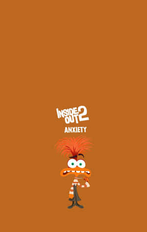 Inside Out2 Anxiety Character Wallpaper