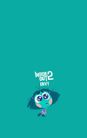 Inside Out2 Envy Character Wallpaper