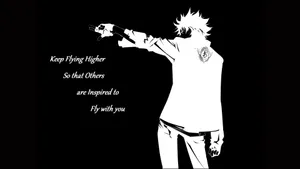 Inspirational Anime Quote Wallpaper