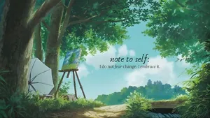 Inspirational Anime Quote Wallpaper