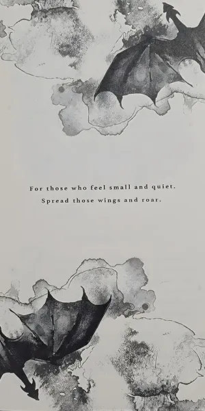 Inspirational Bat Wings Quote Wallpaper