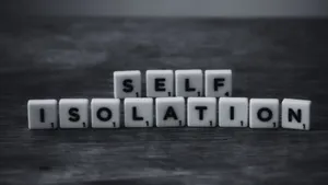 Inspirational Black And White Word On A Wall Wallpaper