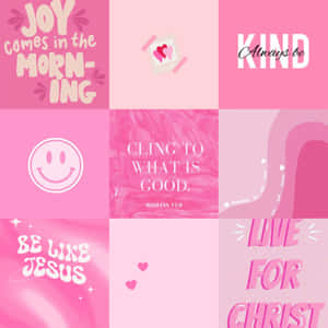 Inspirational Christian Quotes Collage Wallpaper