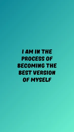 Inspirational Full Hd Wallpaper With Quote 'manifest Your Best Self' Wallpaper