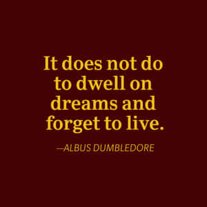Inspirational Harry Potter Quote Wallpaper Wallpaper