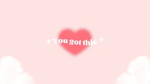 Inspirational Heart Aura Motivation Wallpaper