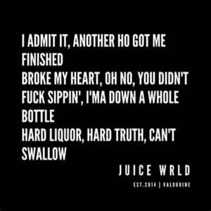 Inspirational Juice Wrld Quote Wallpaper Wallpaper