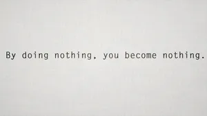 Inspirational Minimalist Quote Wallpaper Wallpaper