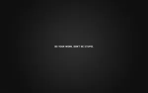 Inspirational Minimalist Quote Wallpaper Wallpaper