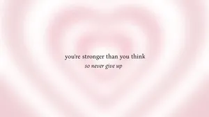 Inspirational Quote Aura Background Wallpaper