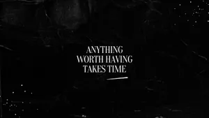 Inspirational Quote Black Background Wallpaper