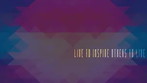 Inspirational Quote_ Live To Inspire Wallpaper