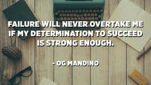 Inspirational Quote Typewriter Desktop Wallpaper