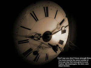 Inspirational Quotes About Time Wallpaper