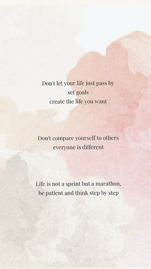 Inspirational Quotes Watercolor Background Wallpaper