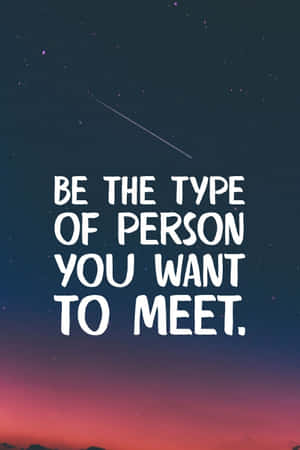 Inspirational Self Reflection Quote Wallpaper