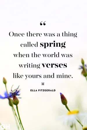 Inspirational Spring Quote On A Serene Nature Background Wallpaper