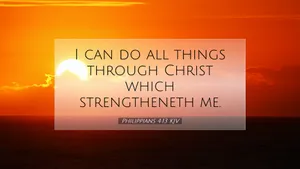 Inspirational Sunset Bible Verse Wallpaper Wallpaper