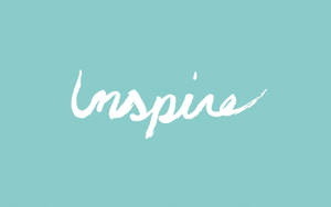 Inspire Tiffany Blue Wallpaper