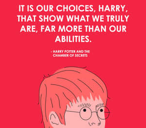Inspiring Harry Potter Quote Wallpaper Wallpaper