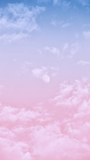 Instagram Story Pastel Cloudy Sky Wallpaper