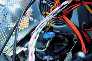 Intel C P U Cooler Inside P C Wallpaper