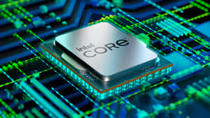 Intel Core Processor3 D Render Wallpaper