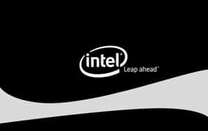 Intel Logo Leap Ahead Wallpaper