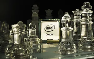 Intel Xeon Chessboard Strategy Wallpaper