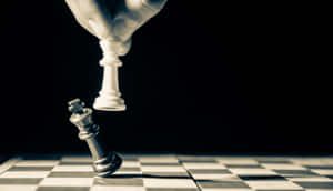 Intellectual Chess Game Wallpaper